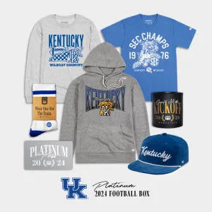 2024 Kentucky Platinum Football Box