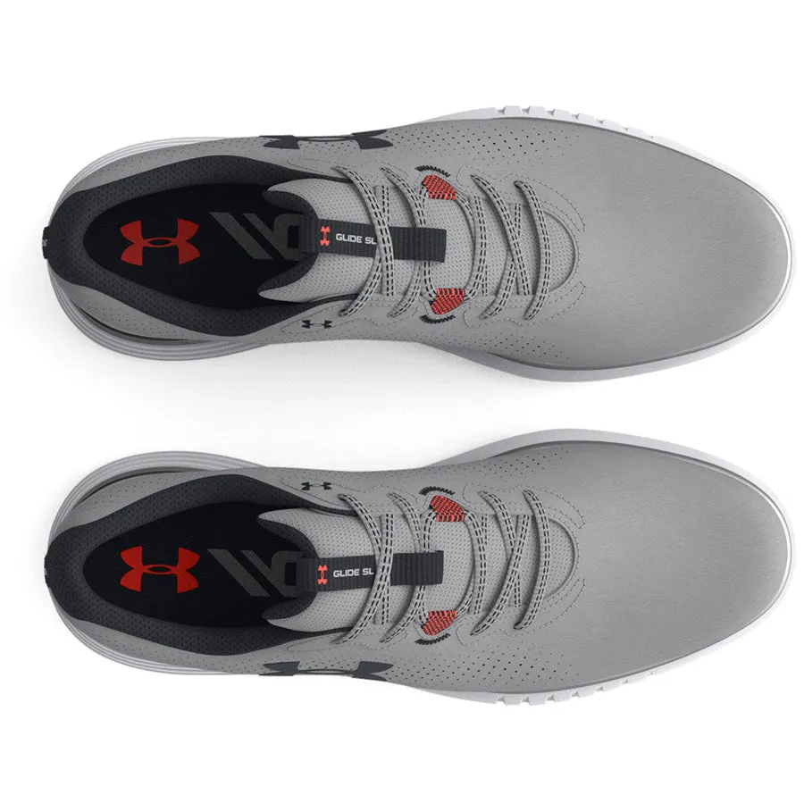 2024 Under Armour Men's Glide 2 Spikeless Golf Shoes - ModGray/ModGray/Black