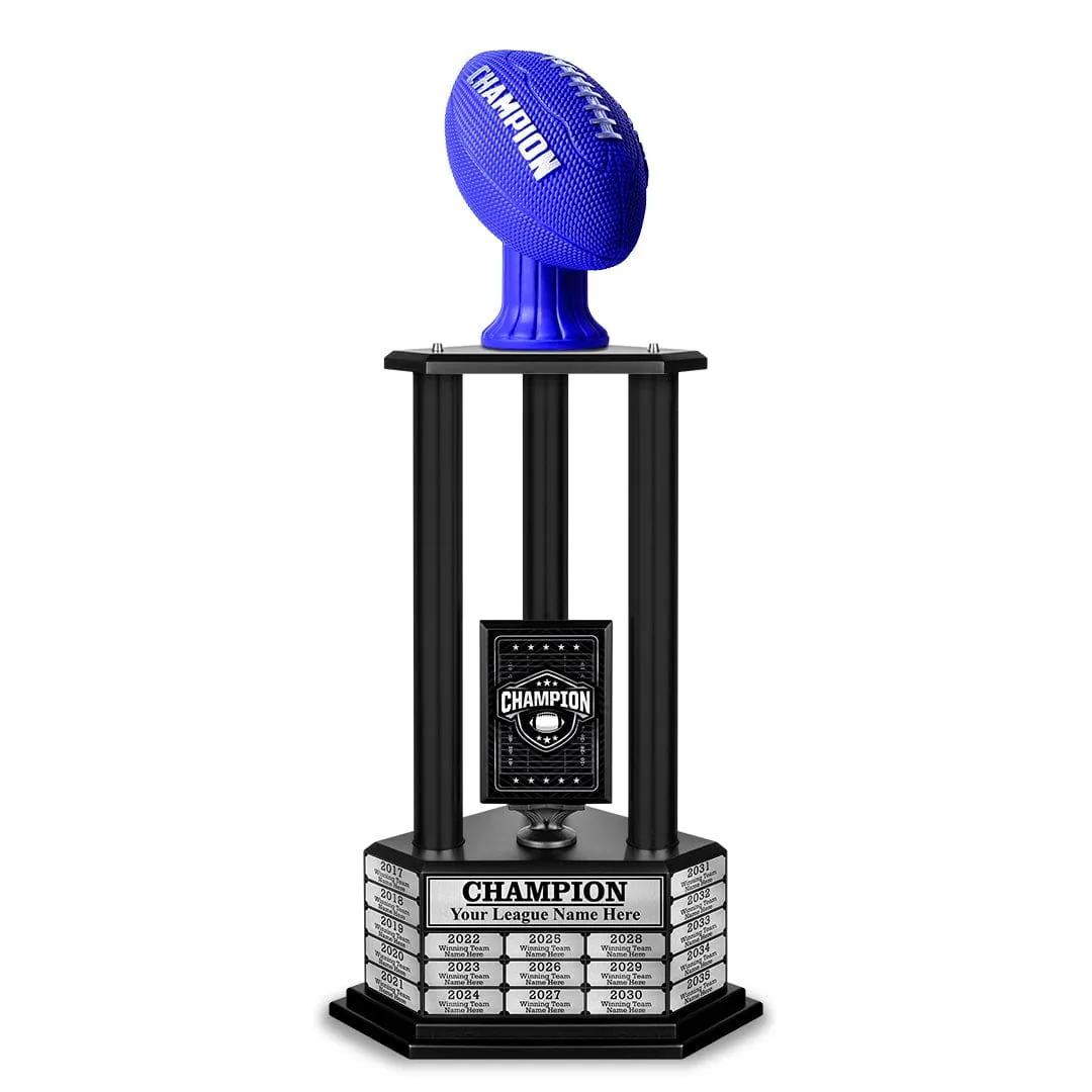 26"-36" Perpetual Champion Football Trophy