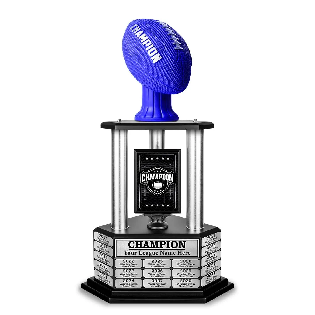 26"-36" Perpetual Champion Football Trophy