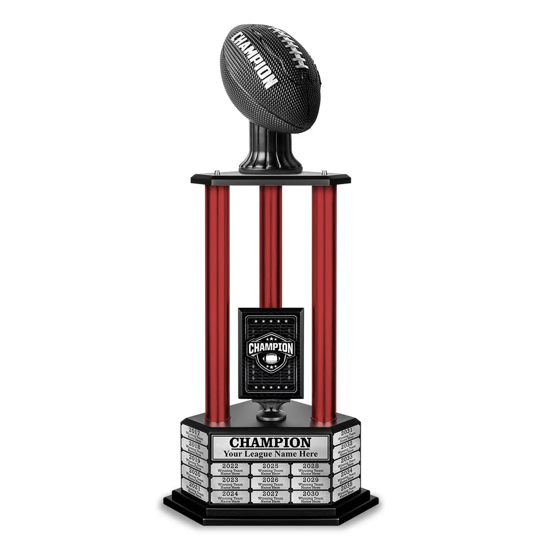 26"-36" Perpetual Champion Football Trophy