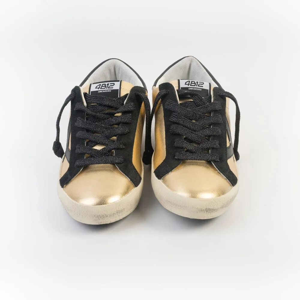 4B12  - Sneakers -  Suprime DBS261 - Oro Nero