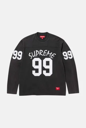 99 L/S Football Top Black