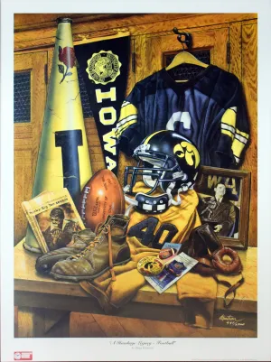 A Hawkeye Legacy - Football by Doug Knutson