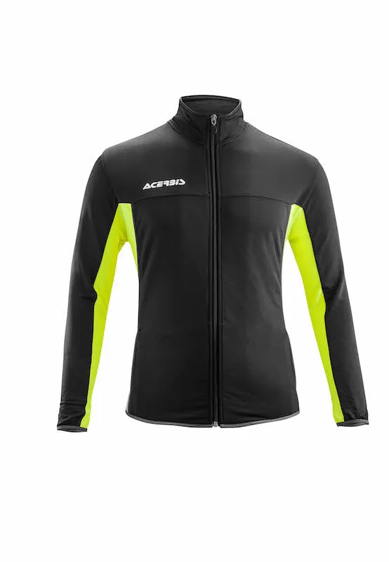 ACERBIS BELATRIX TRACKSUIT JACKET BLACK FLUO YELLOW