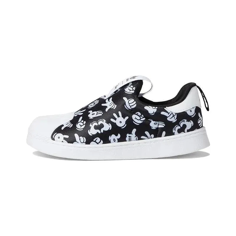 Adidas Baby - Disney Superstar 360 Shoes, Black Mickey