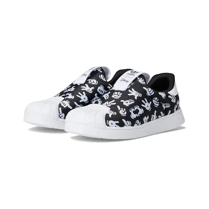 Adidas Baby - Disney Superstar 360 Shoes, Black Mickey