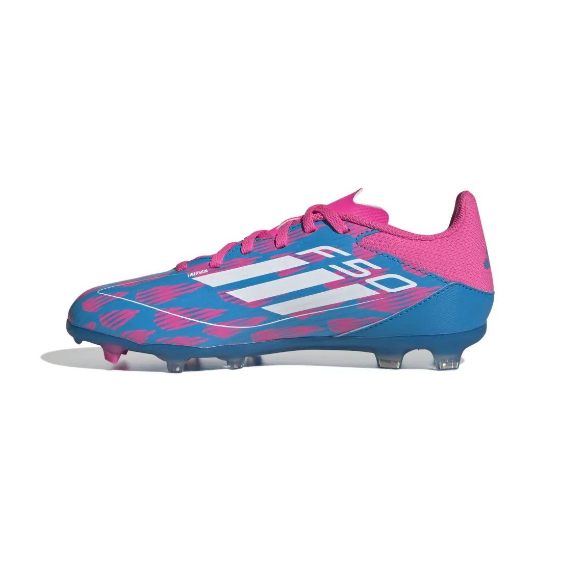 Adidas F50 League Firm/Multi-Ground Junior Football Boots Blue