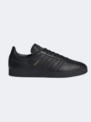 Adidas Gazelle Men Original Shoes Black/Gold