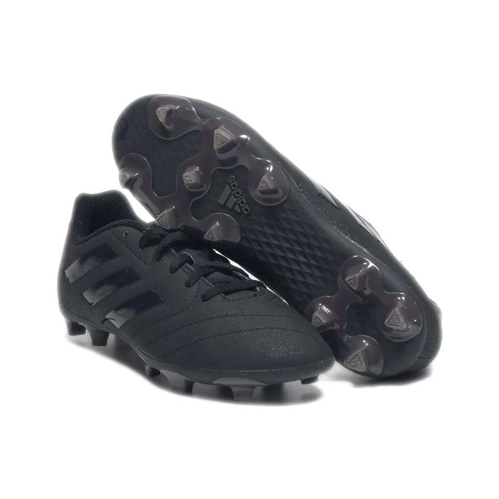 Adidas Goletto Vii Sport Shoes Fabric Black Colour For Kids