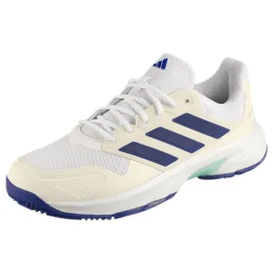 adidas Men's CourtJam Control 3 - Cloud White/Lucid Blue