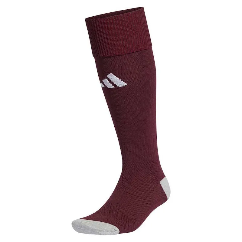 ADIDAS MILANO 23 SOCK TEAM MAROON 2 WHITE