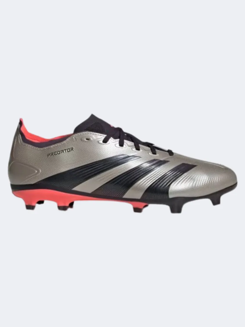 Adidas Predator League Fg Men Football Shoes Platinum/Black/Turbo