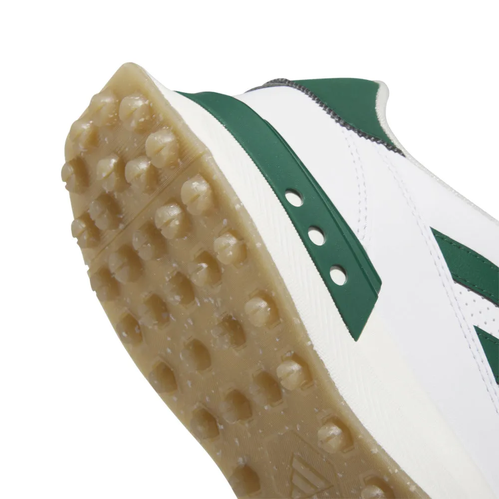 adidas S2G 24 Spikeless Leather Waterproof Shoes - Ftwr White/Collegiate Green/Gum4