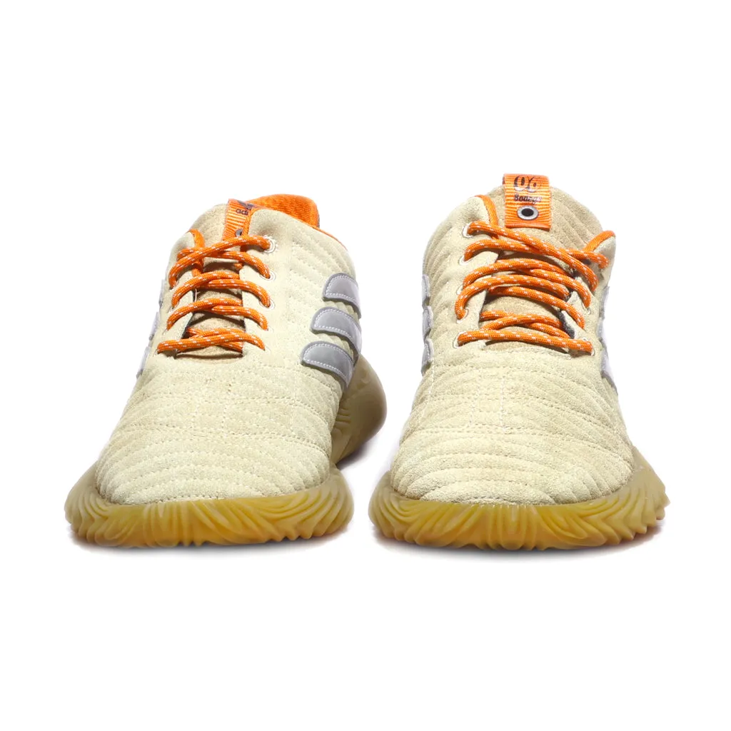 Adidas Sobakov "Bodega" Sport Shoes Suede Beige Colour For Men