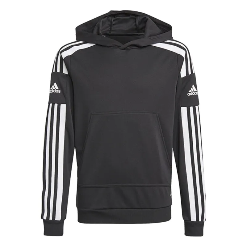 ADIDAS SQUADRA 21 HOODY BLACK/WHITE