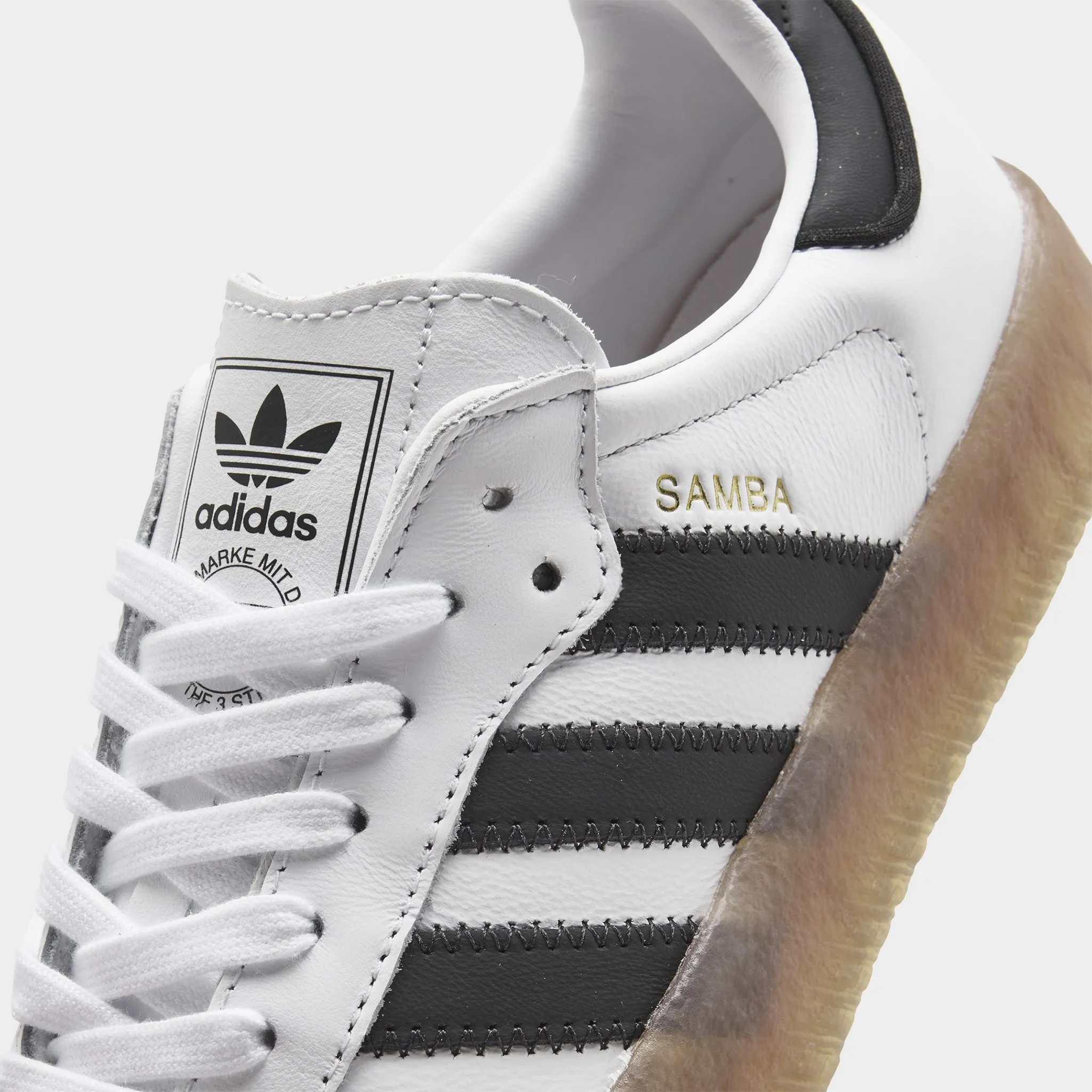 adidas Women's Sambae Footwear White / Core Black - Gold