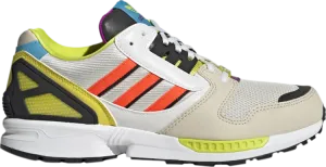 Adidas ZX 8000 'Bliss Multi' sneakers, cream