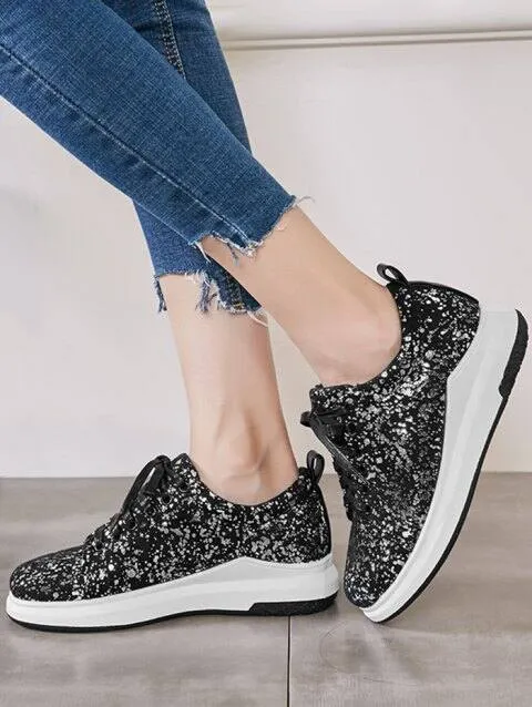 Adorable Low Heel Sneakers