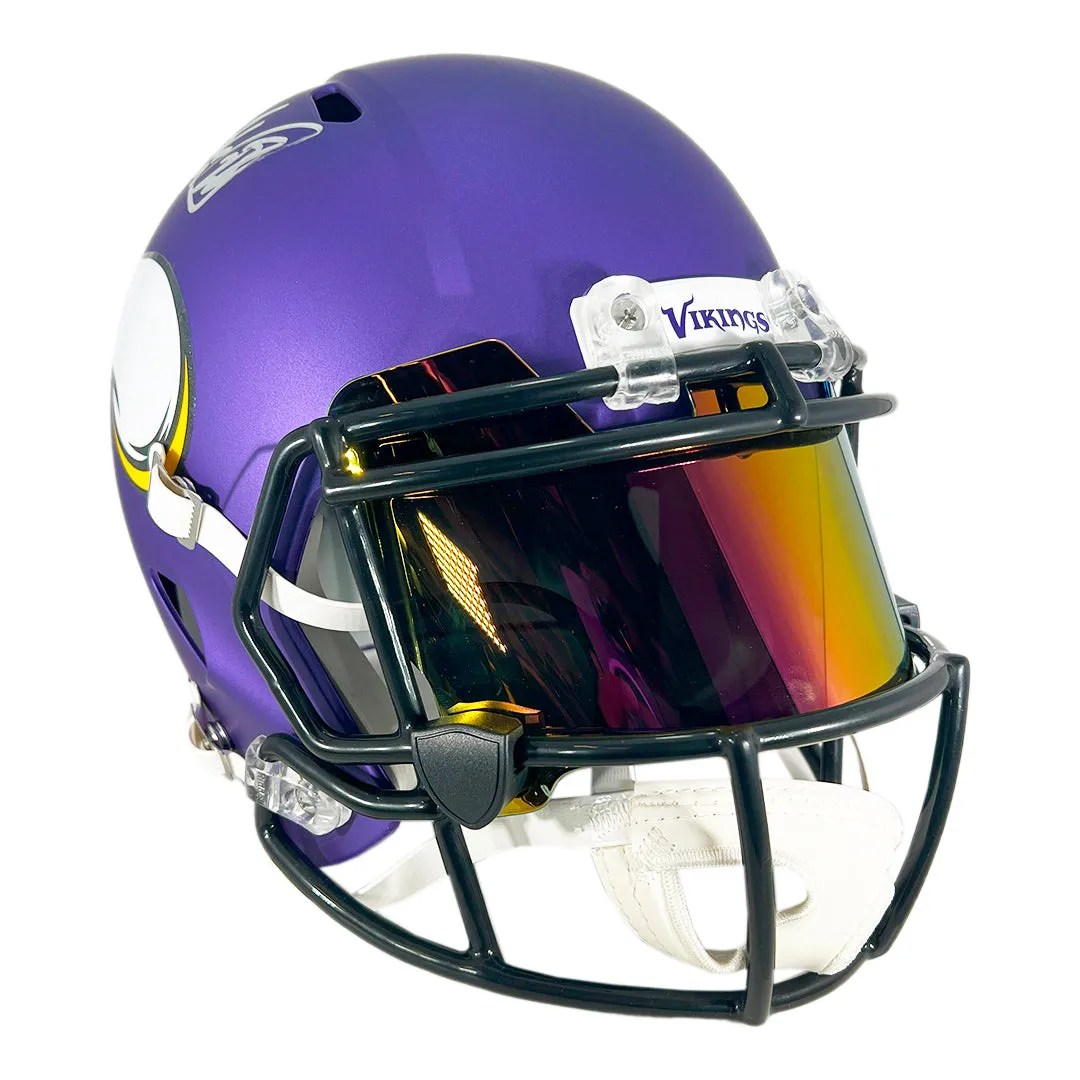 Adrian Peterson Signed Minnesota Vikings Speed Full-Size Replica Football Helmet (JSA)