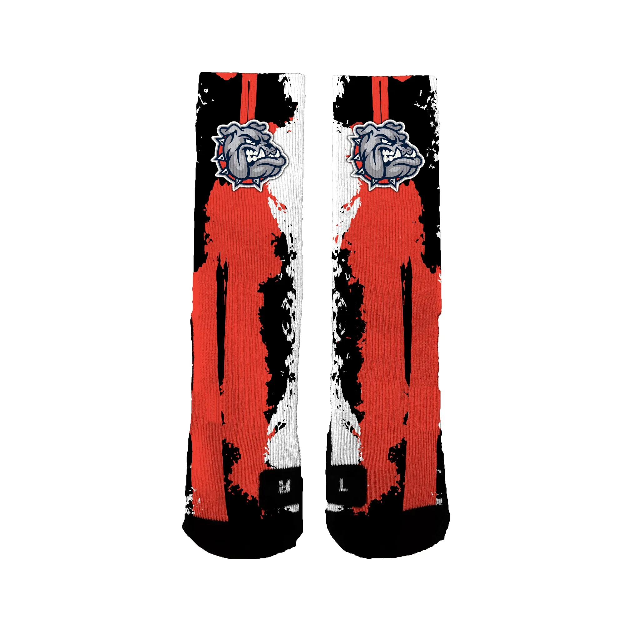 Ainsworth Bulldog Football Eruption Socks