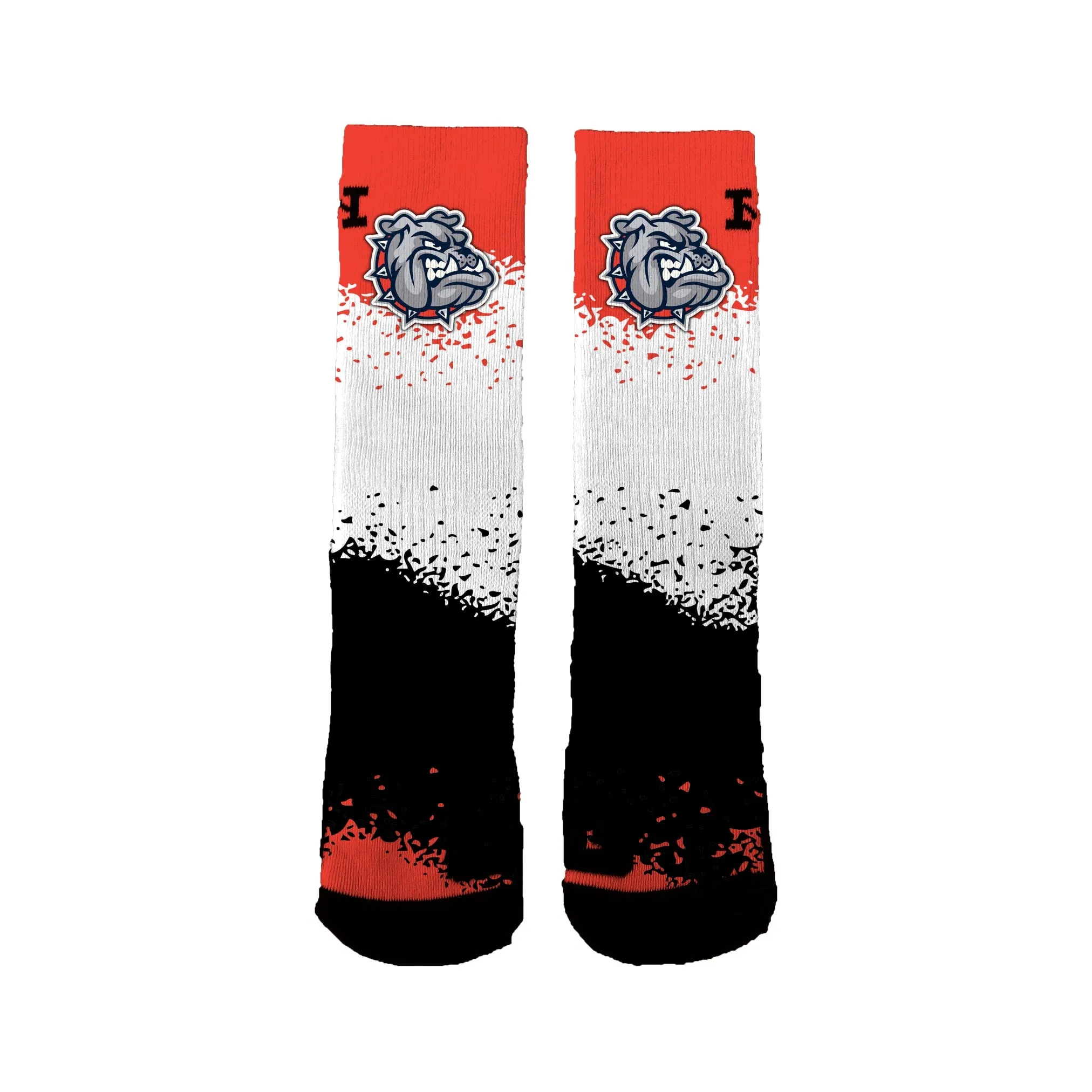 Ainsworth Bulldog Football Nerf Socks