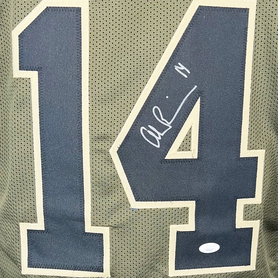 Alec Pierce Signed Indianapolis Salute to Service Football Jersey (JSA)