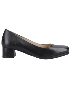 Amblers Womens Walford Leather Court Shoes