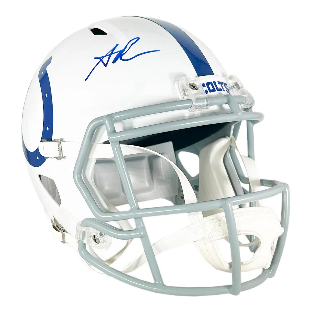 Anthony Richardson Signed Indianapolis Colts Speed Full-Size Replica Football Helmet (JSA)