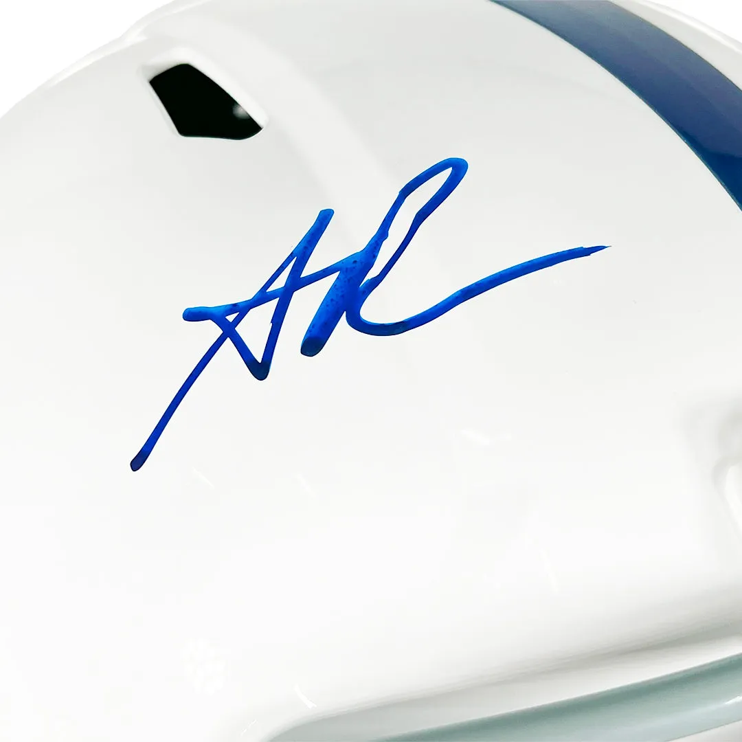 Anthony Richardson Signed Indianapolis Colts Speed Full-Size Replica Football Helmet (JSA)