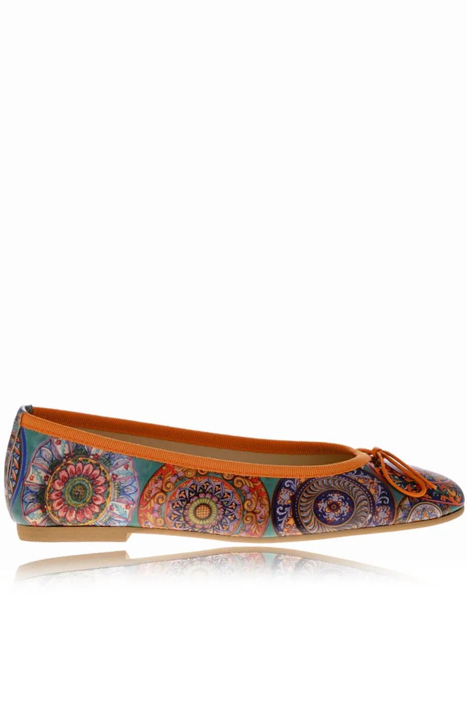 ANTONELLA PIATTI VERDI Printed Ballerinas