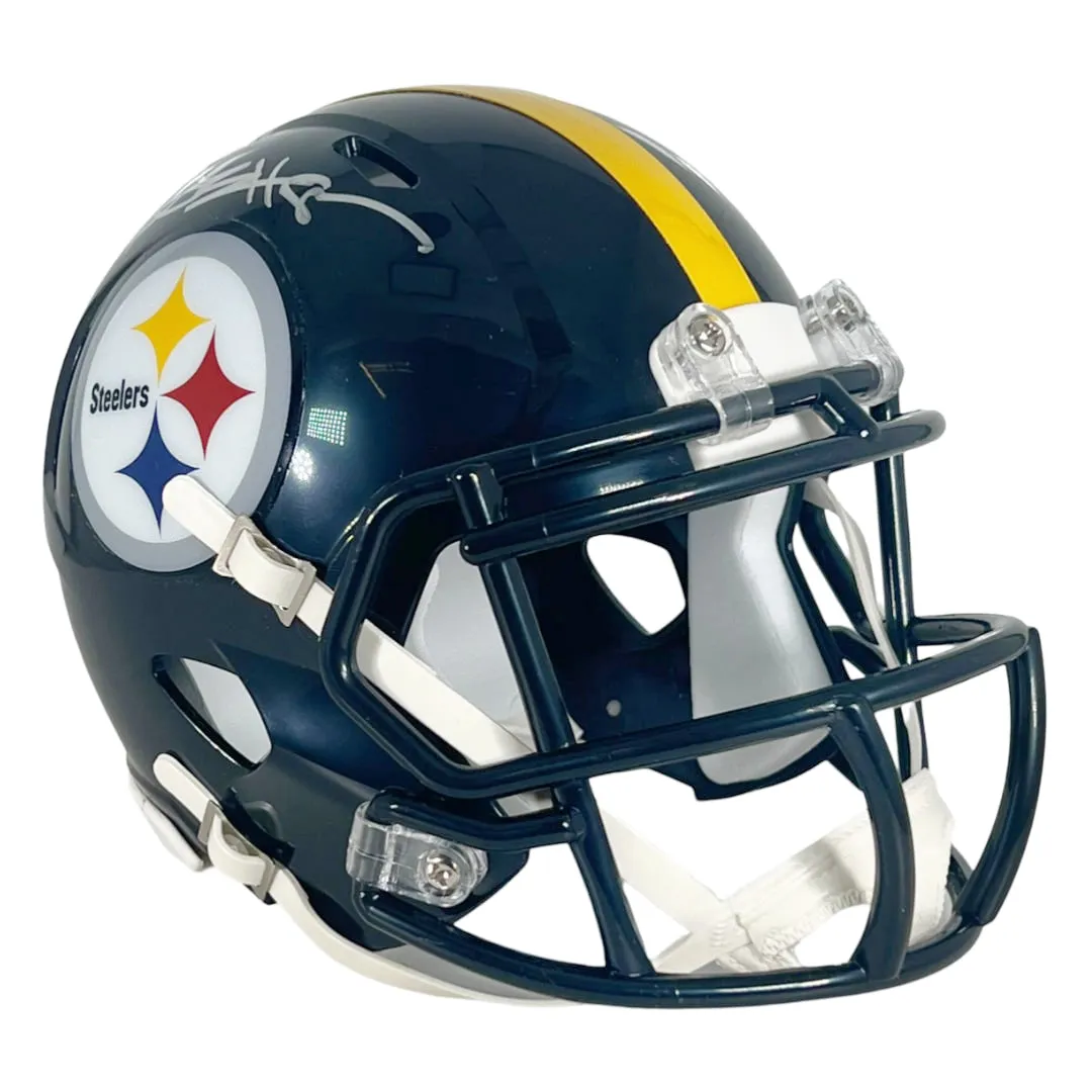 Antonio Brown Signed Pittsburgh Steelers Speed Mini Football Helmet (JSA)