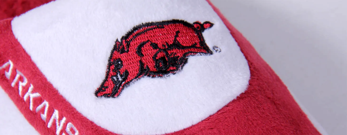 Arkansas Razorbacks Low Pro Indoor House Slippers