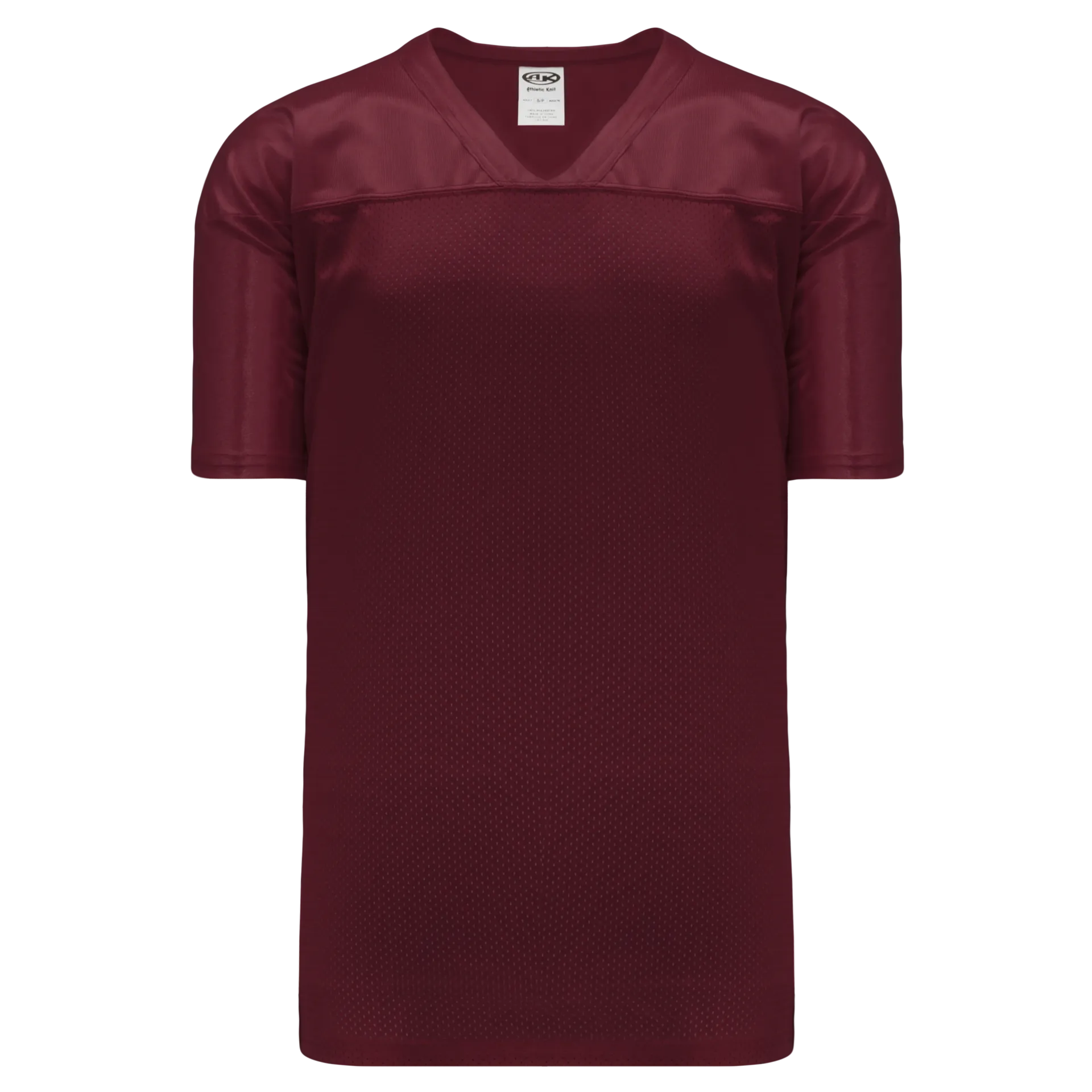 Athletic Knit (AK) F810-009 Maroon Pro Football Jersey