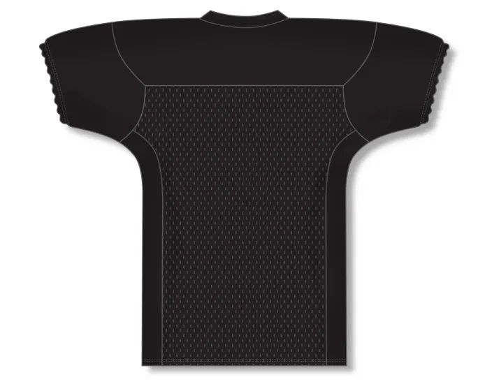 Athletic Knit (AK) F820-001 Black Pro Football Jersey