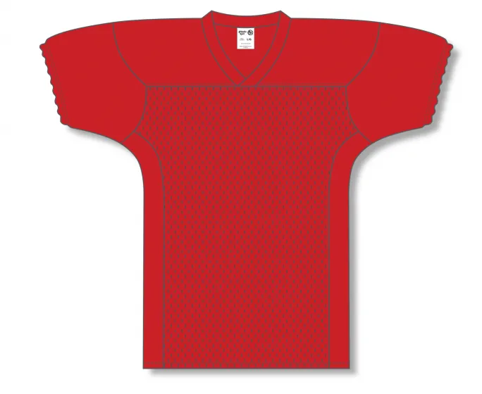 Athletic Knit (AK) F820-005 Red Pro Football Jersey