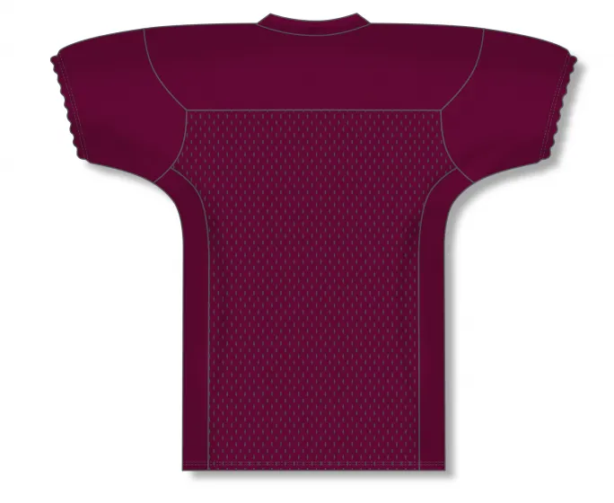 Athletic Knit (AK) F820-009 Maroon Pro Football Jersey