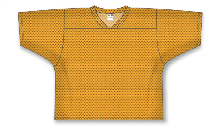 Athletic Knit (AK) TF151-006 Gold Touch Football Jersey