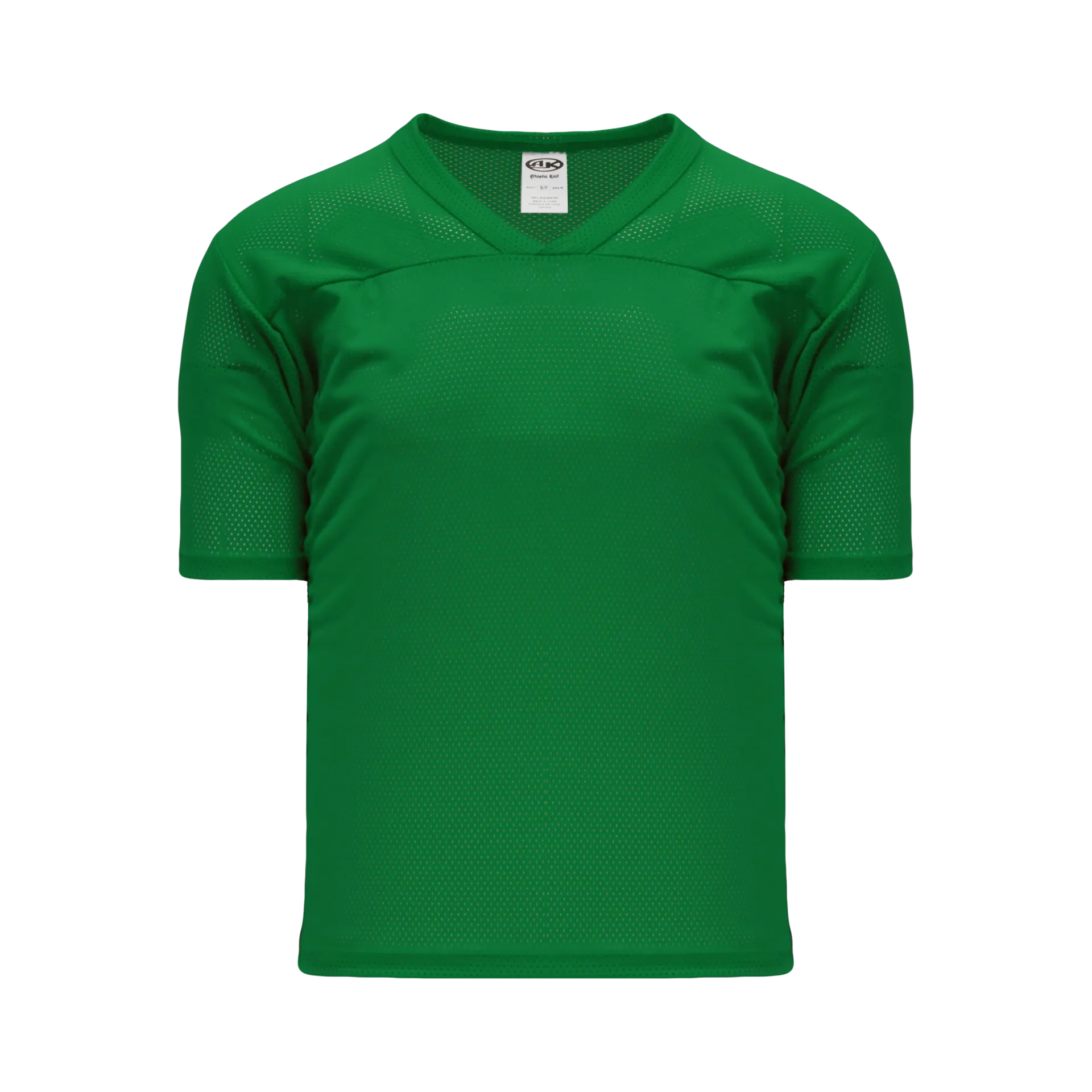 Athletic Knit (AK) TF151-007 Kelly Green Touch Football Jersey