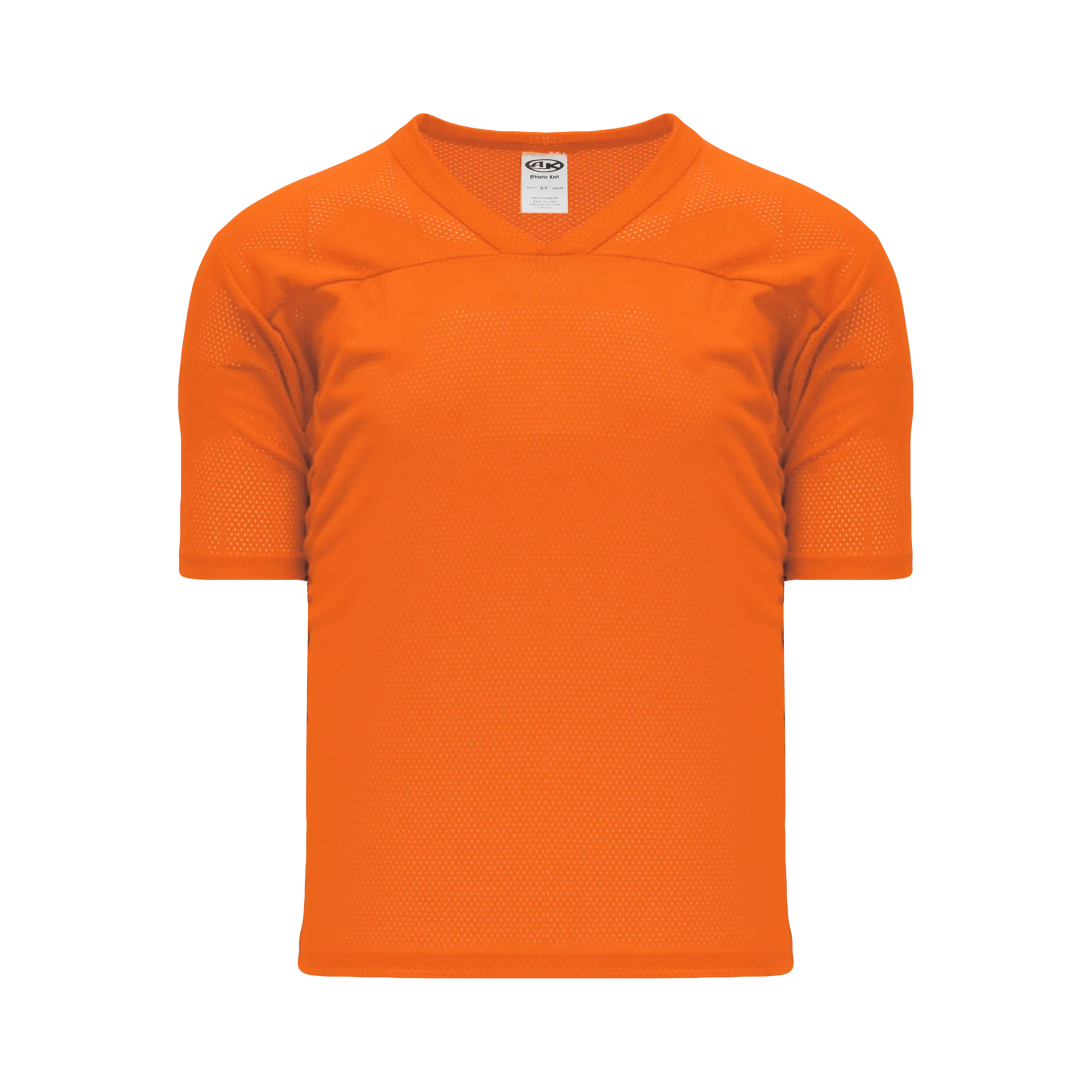 Athletic Knit (AK) TF151-064 Orange Touch Football Jersey