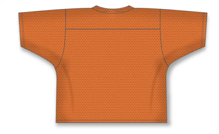 Athletic Knit (AK) TF151-064 Orange Touch Football Jersey