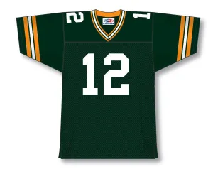 Athletic Knit Custom Made Football Jersey Design 082 Green Bay