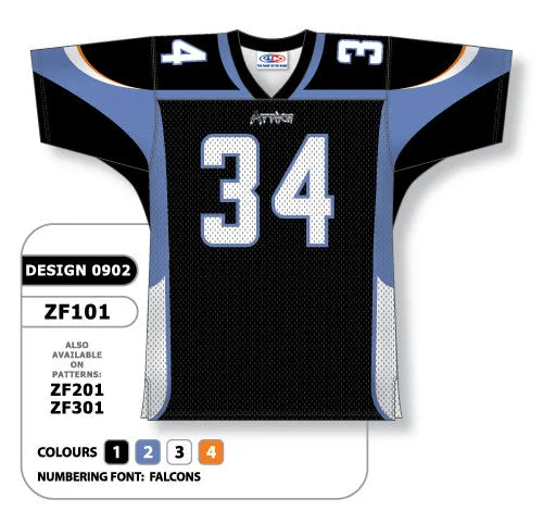 Athletic Knit Custom Sublimated Football Jersey Design 0902