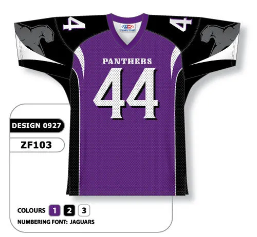 Athletic Knit Custom Sublimated Football Jersey Design 0927