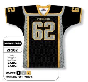 Athletic Knit Custom Sublimated Football Jersey Design 0928