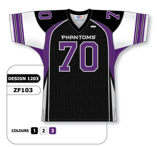 Athletic Knit Custom Sublimated Football Jersey Design 1203