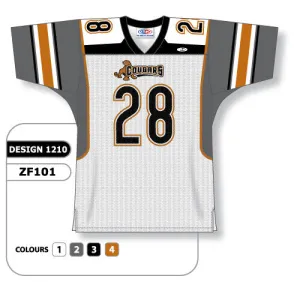 Athletic Knit Custom Sublimated Football Jersey Design 1210