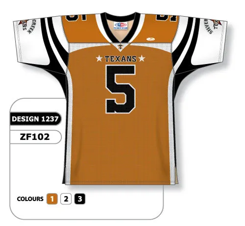 Athletic Knit Custom Sublimated Football Jersey Design 1237