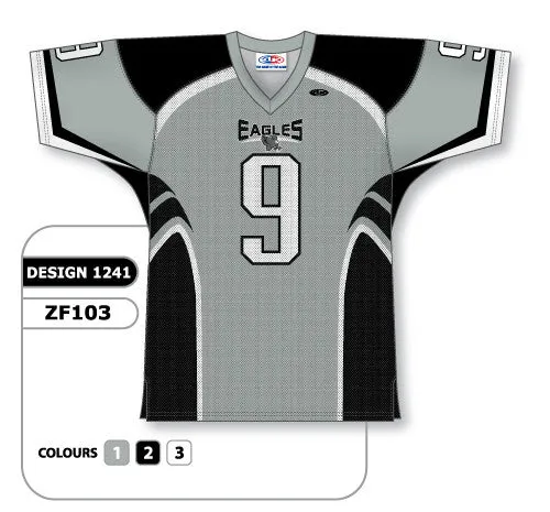 Athletic Knit Custom Sublimated Football Jersey Design 1241