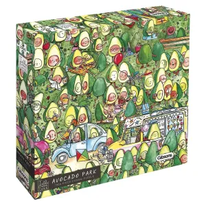 Avocado Park Jigsaw Puzzle Funny Picture Gibsons 1000 Pieces